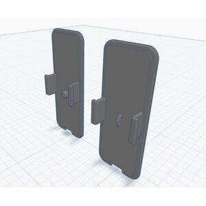 Fits for Porsche 944 968 Dashboard Screw Cover L&R Included 94455245 & 944552449